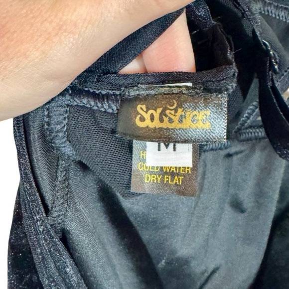 Solstice Intimates Mamba Velvet Everyday Bodysuit in Black- Still Full Price - Picture 11 of 14